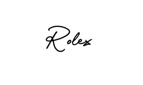 rolex signature